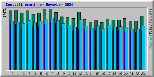 Contatti orari per November 2024